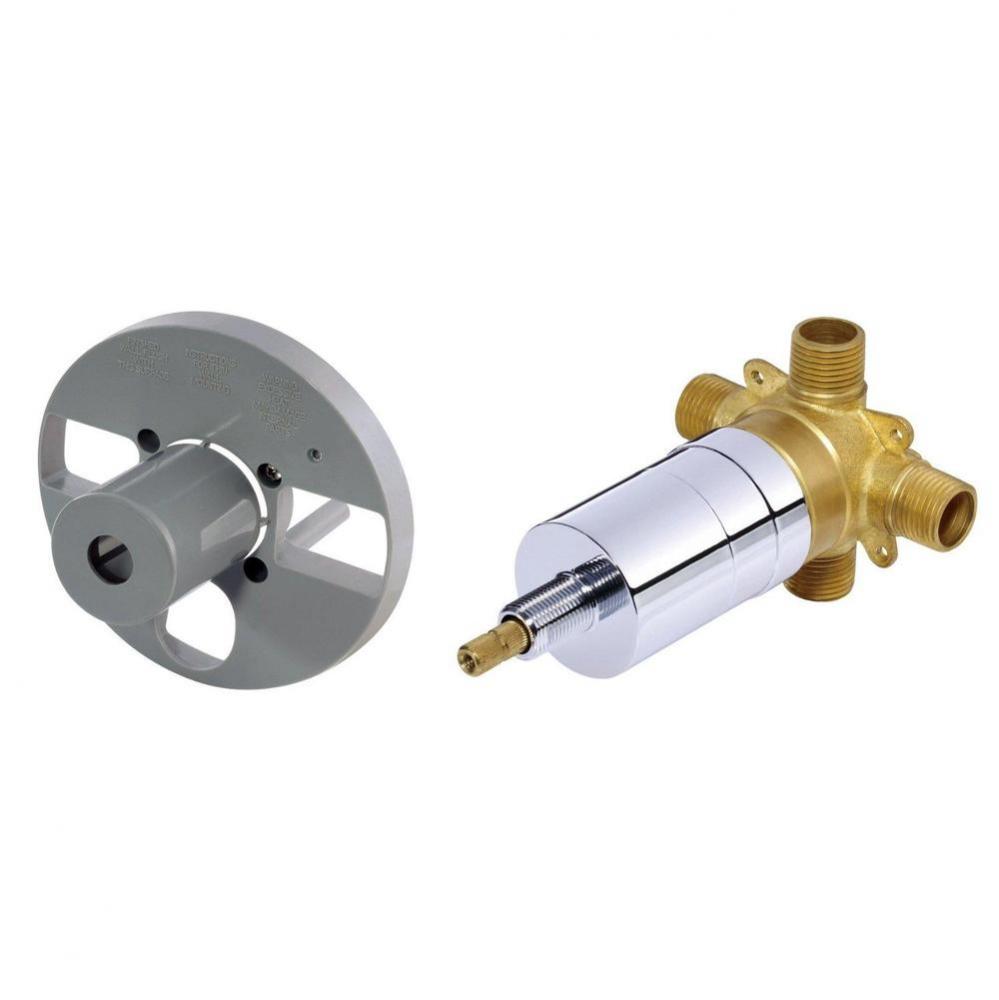 1H Tub & Shower Pressure Balance Washerless Valve w/out Stops 1/2'' Copper