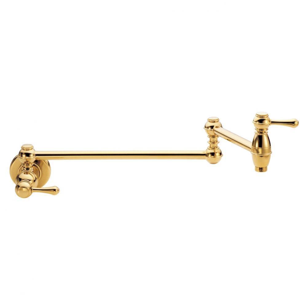 Opulence 1H Wall Mount Pot Filler 2.2gpm Polished