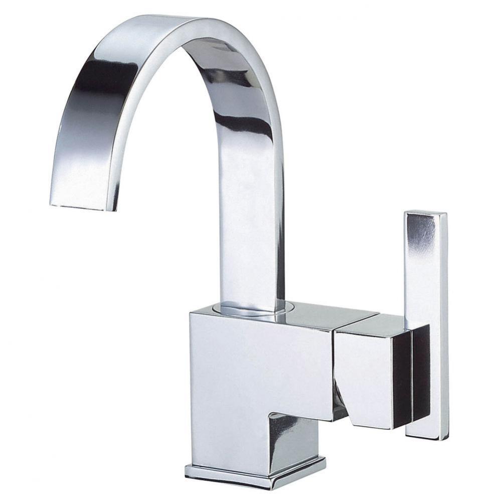 Sirius Single-Handle Lavatory Faucet Single Hole Mount w/ Metal Touch Down Drain 1.2gpm
