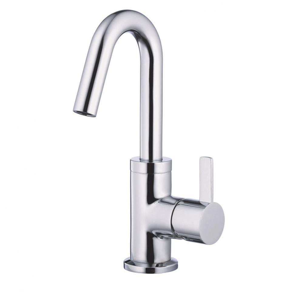Amalfi 1H Lavatory Faucet Single Hole Mount w/ 50/50 Touch Down Drain and Optional Deck Plate