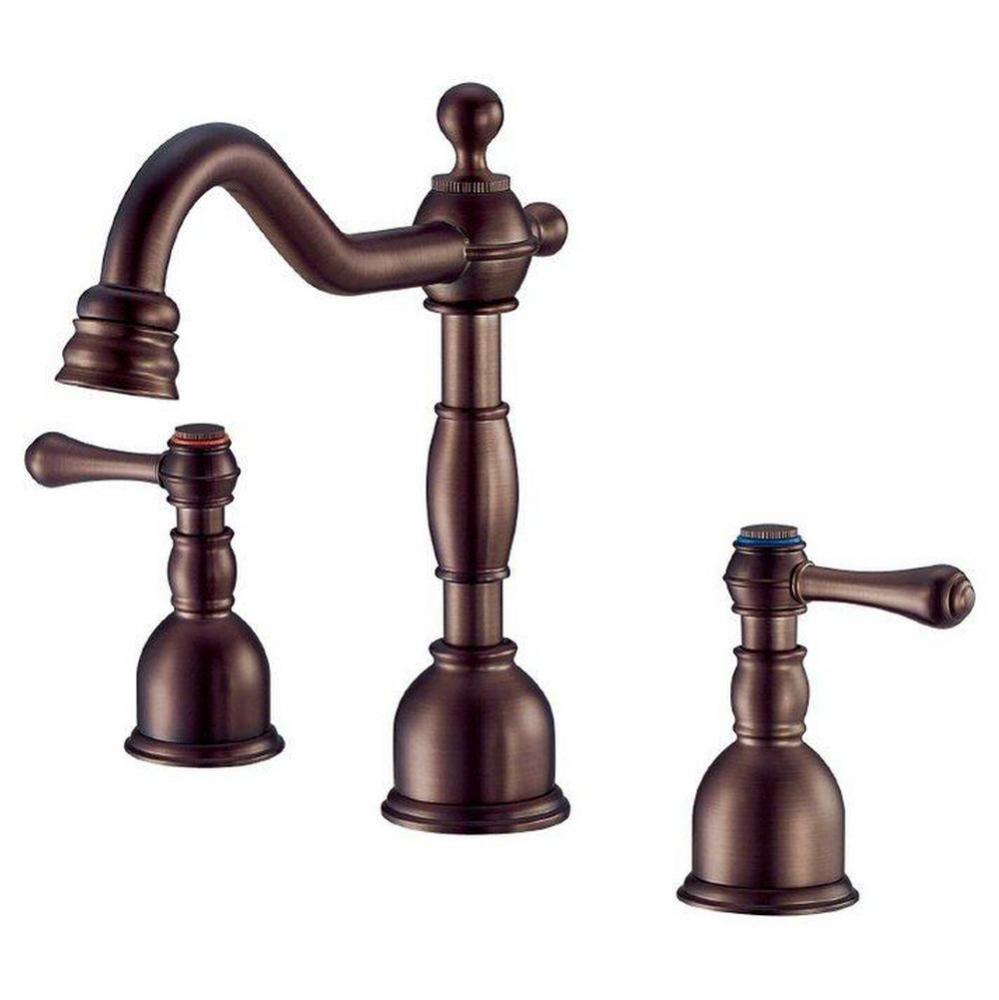 Opulence 2H Mini-Widespread Lavatory Faucet w/ Metal Touch Down Drain 1.2gpm Tumbled