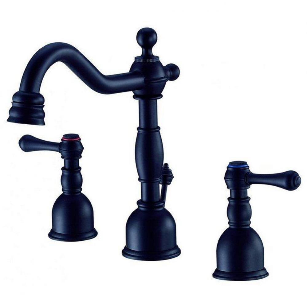 Opulence 2H Mini-Widespread Lavatory Faucet w/ Metal Touch Down Drain 1.2gpm Satin