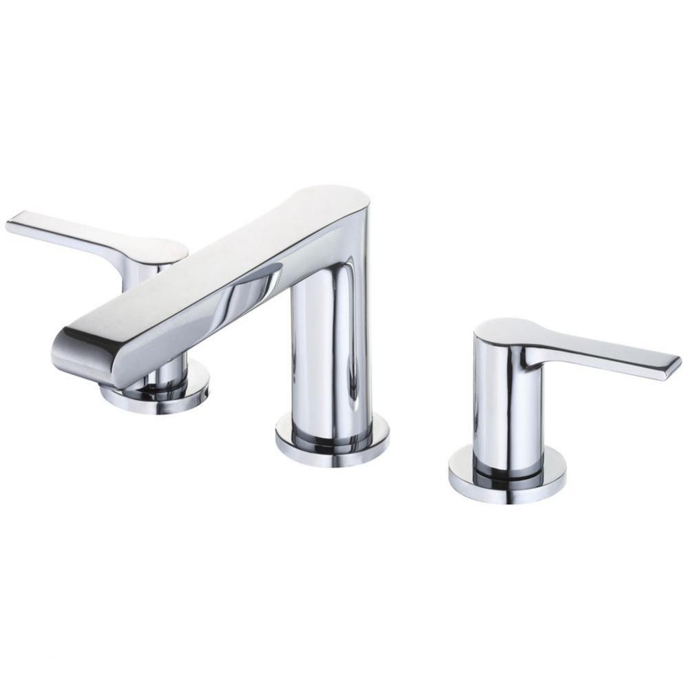 South Shore 2H Widespread Lavatory Faucet with 50/50 Touch Down Drain 1.2gpm