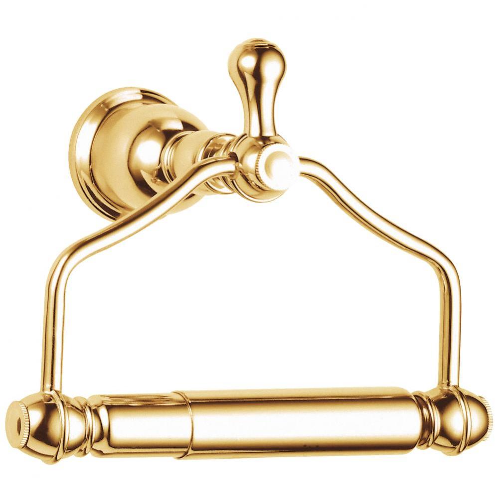 Opulence Paper Holder Polished Brass