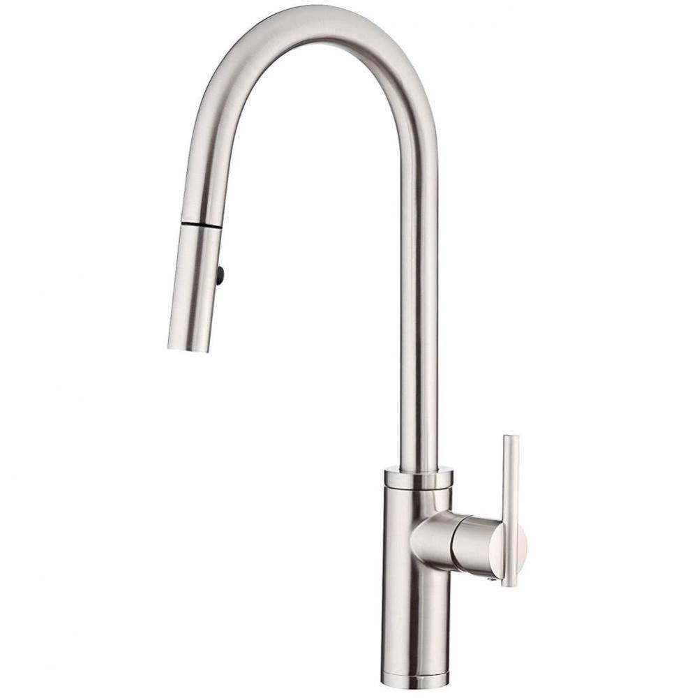 Parma Cafe Pull-Down Kitchen Faucet w/ SnapBack Retraction 1.75gpm Stainless