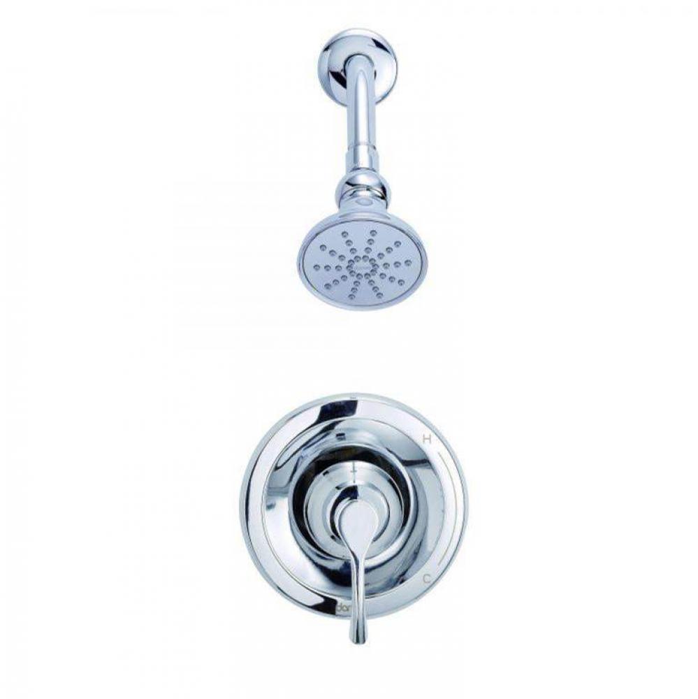 Antioch 1H Shower Only Trim Kit and Treysta Cartridge 1.75gpm Tumbled
