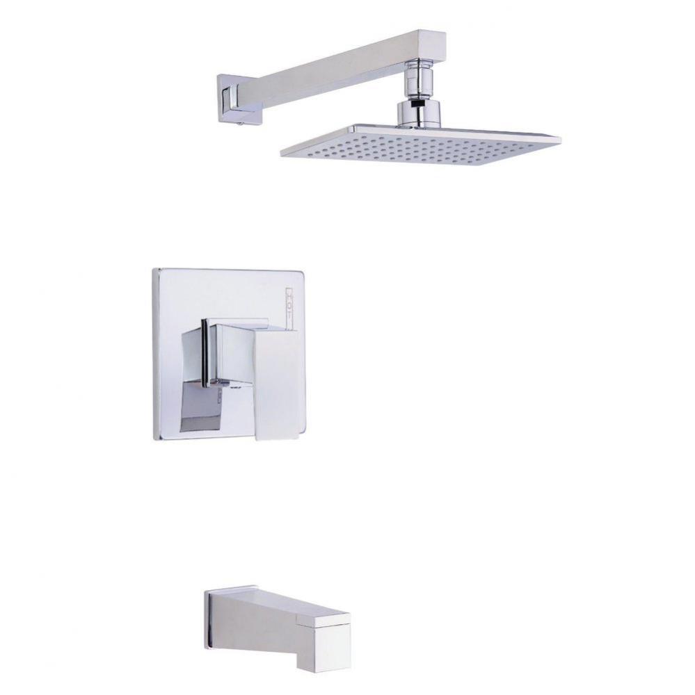 Mid-Town 1H Tub & Shower Trim Kit w/ Diverter on Spout 2.0gpm