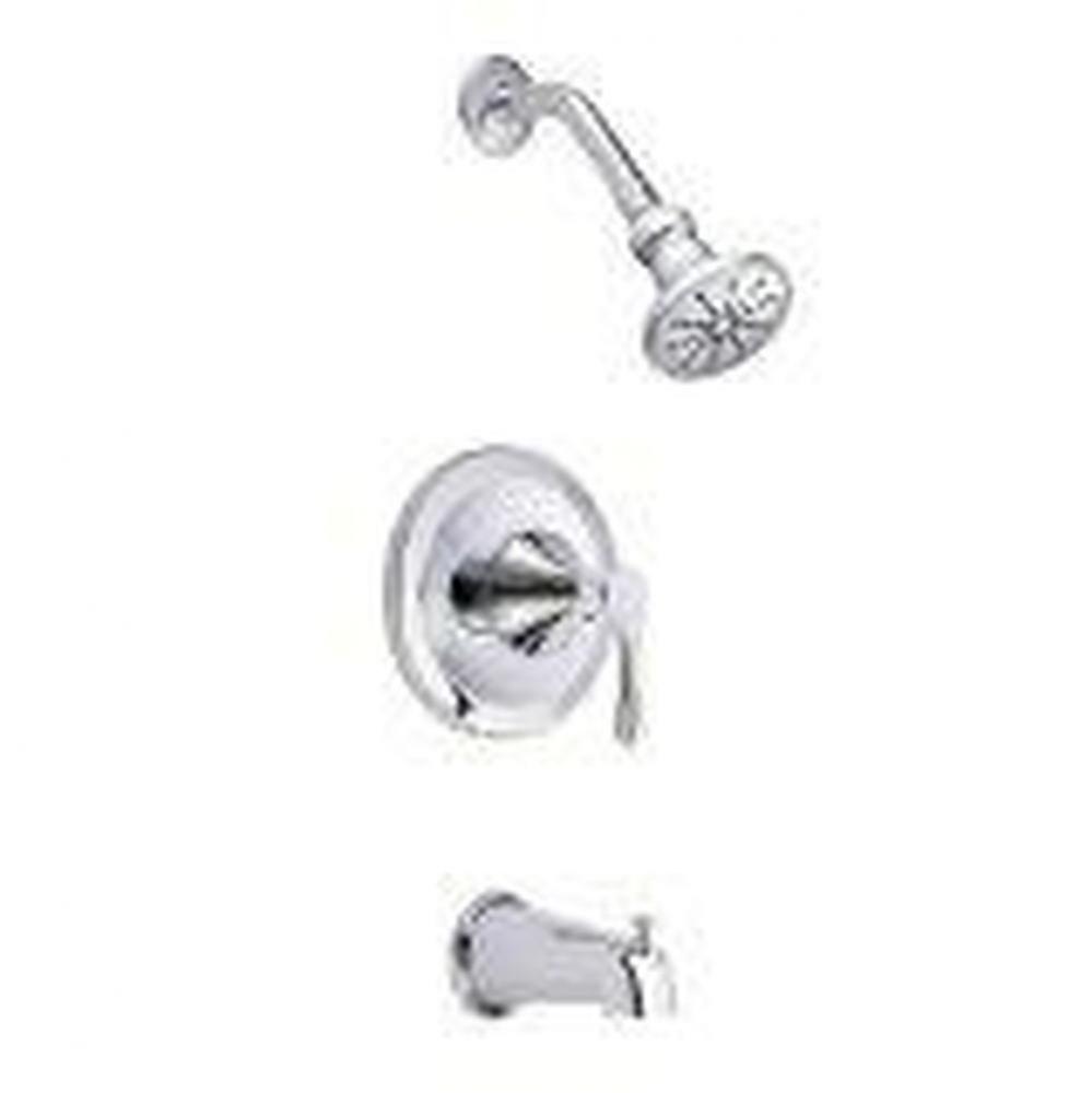 Antioch 1H Tub & Shower Trim Kit w/ Diverter on Spout 1.5gpm