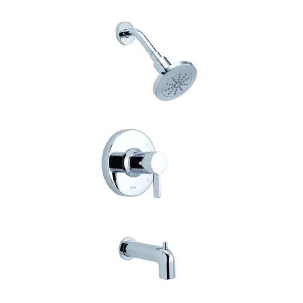 Amalfi 1H Tub and Shower Trim Kit and Treysta Cartridge w/ Diverted On Spout 2.0gpm