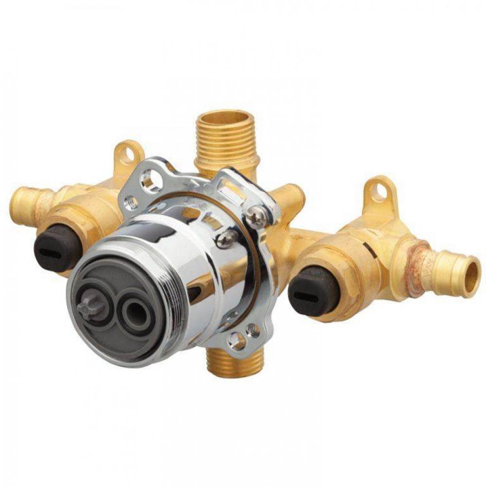 Treysta Tub & Shower Valve- Horizontal Inputs WITH Stops- Cold Expansion