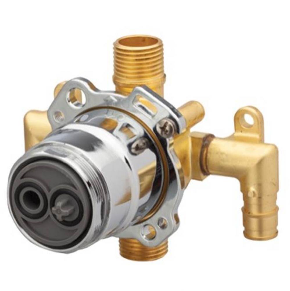 Treysta Tub & Shower Valve- Vertical Inputs WITH Stops- Cold Expansion
