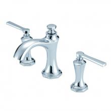 Danze D304128 - Draper 2H Widespread Lavatory Faucet w/ Metal Pop-Up Drain 1.2 gpm