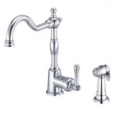 Danze D401157 - Opulence 1H Kitchen Faucet w/ Spray 1.75gpm