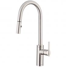 Danze D454058SS - Parma Cafe Pull-Down Kitchen Faucet w/ SnapBack Retraction 1.75gpm Stainless
