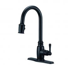 Danze D455557BS - Opulence 1H Pull-Down Kitchen Faucet w/ Magnetic Docking 1.75gpm Satin