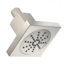 Danze D460049BN - 4'' Square 1 Function Showerhead 2.5gpm Brushed