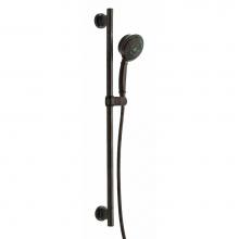 Danze D461723BR - Versa 30'' Slide Bar Assembly w/ 5 Function Surge Handshower 2.5gpm Tumbled