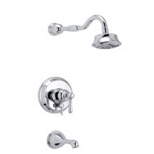 Danze D500057TC - Opulence 1H Tub and Shower Trim Kit and Treysta Cartridge w/ Diverter On Valve and 5 Function