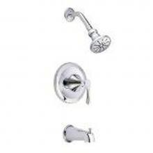 Danze D503022T - Antioch 1H Tub & Shower Trim Kit w/ Diverter on Spout 1.5gpm