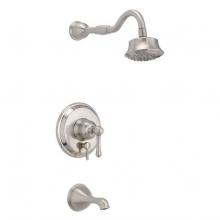 Danze D512157TC - Opulence 1H Tub and Shower Trim Kit and Treysta Cartridge w/ Diverter On Valve and 5 Function