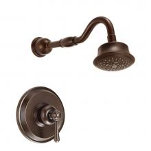 Danze D512657BRT - Opulence 1H Shower Only Trim Kit w/ 5 Function Showerhead 2.0gpm Tumbled