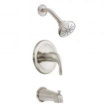 Danze D502011BNT - Melrose 1H Tub & Shower Trim Kit w/ Diverter on Spout 2.0gpm Brushed