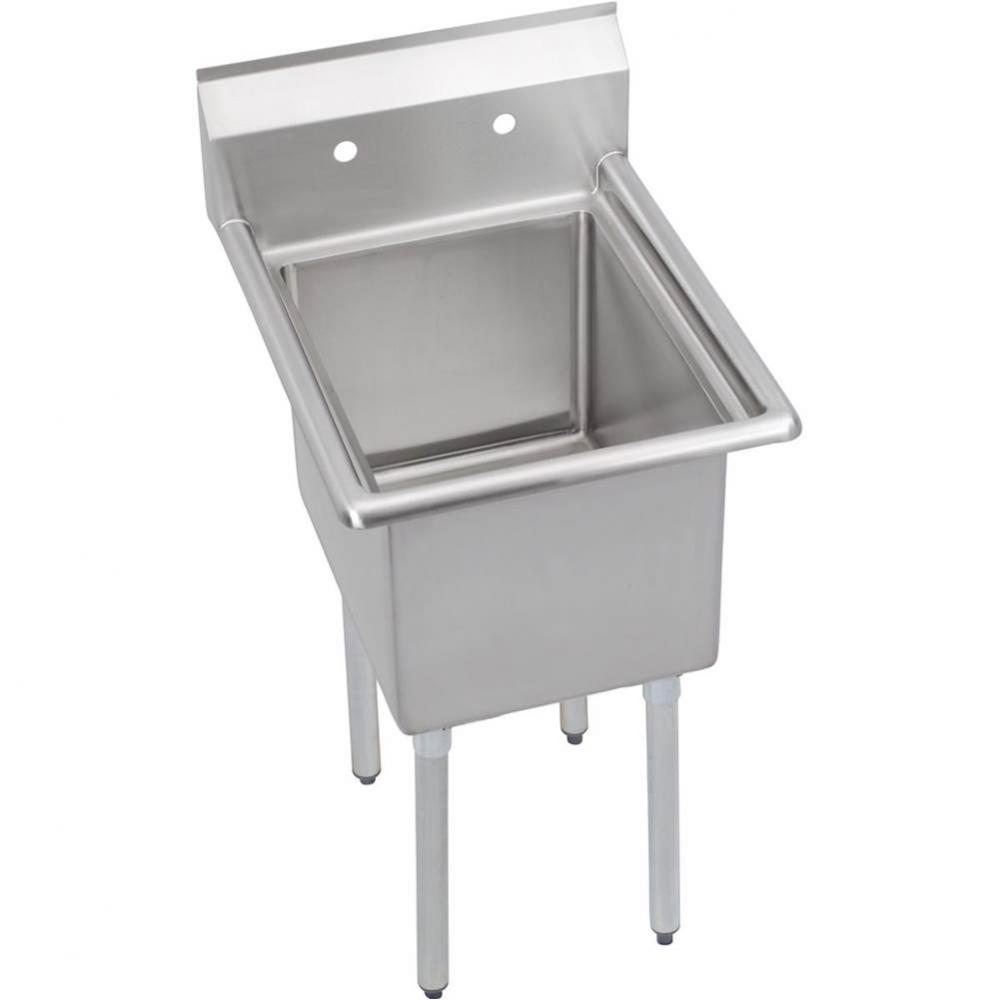 Dependabilt Stainless Steel 23'' x 29-13/16'' x 43-3/4'' 16 Gauge On