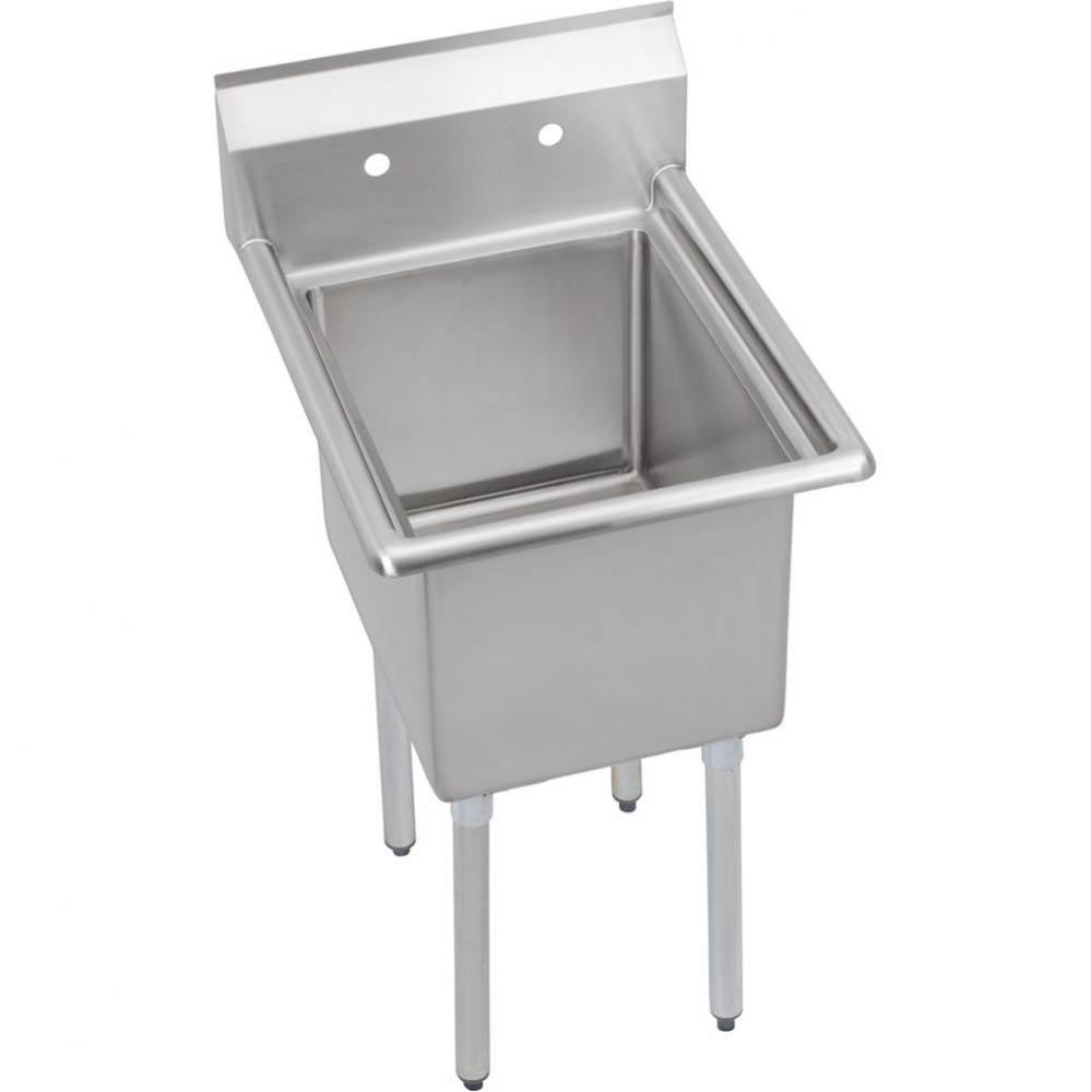 Dependabilt Stainless Steel 23'' x 29-13/16'' x 44-3/4'' 16 Gauge On