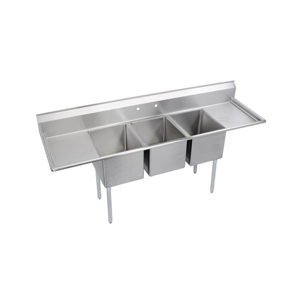Dependabilt Stainless Steel 106'' x 29-13/16'' x 44-3/4'' 16 Gauge T