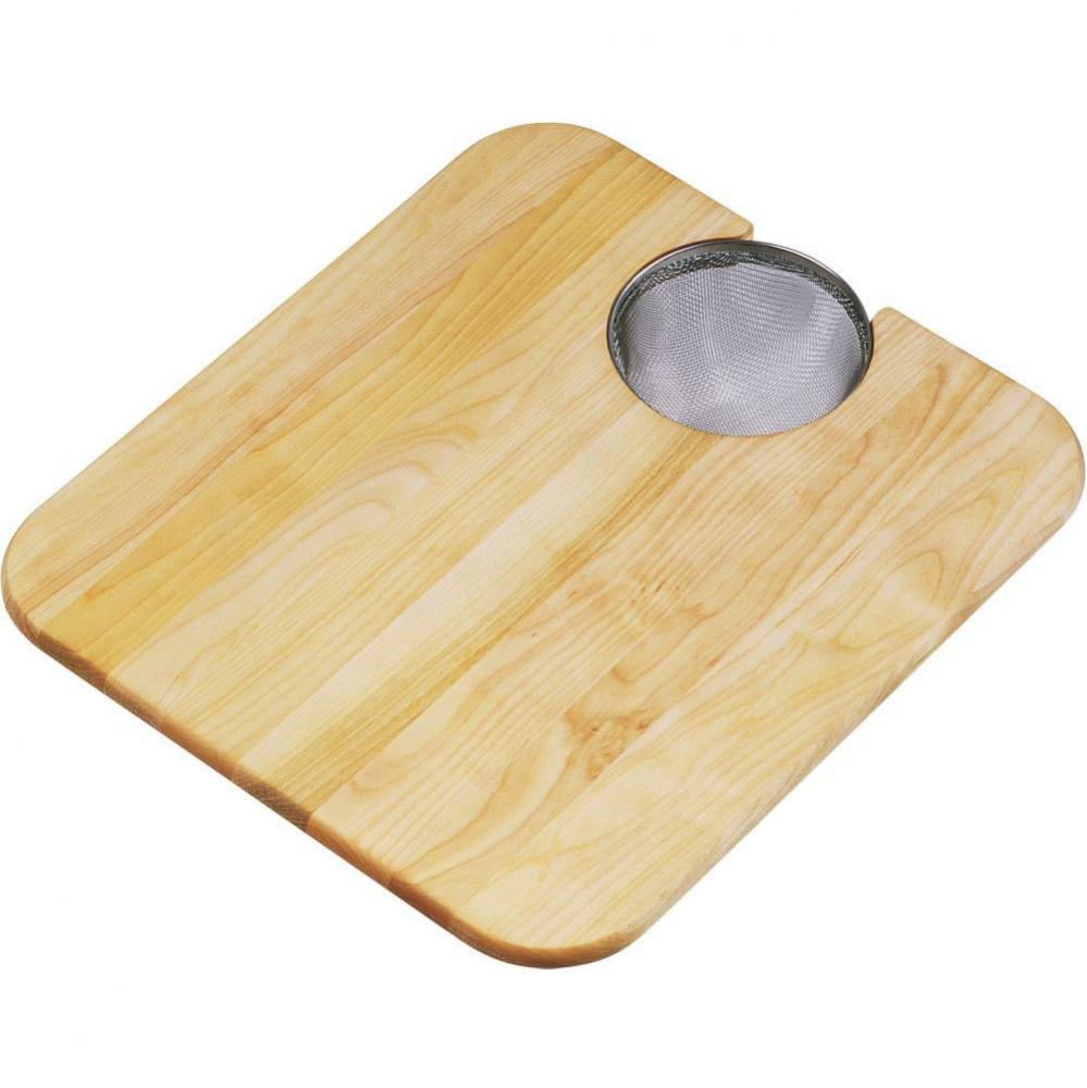 Hardwood 14-1/2'' x 17'' x 3/4'' Cutting Board