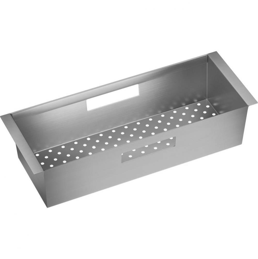 Circuit Chef Stainless Steel 17'' x 6-5/8'' x 4'' Colander