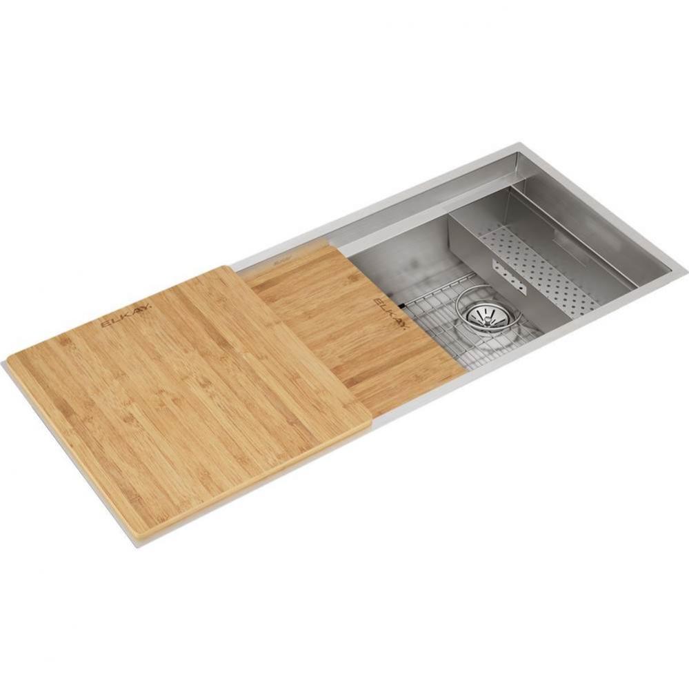 Circuit Chef Stainless Steel 45-1/2'' x 20-1/2'' x 10'', Single Bowl