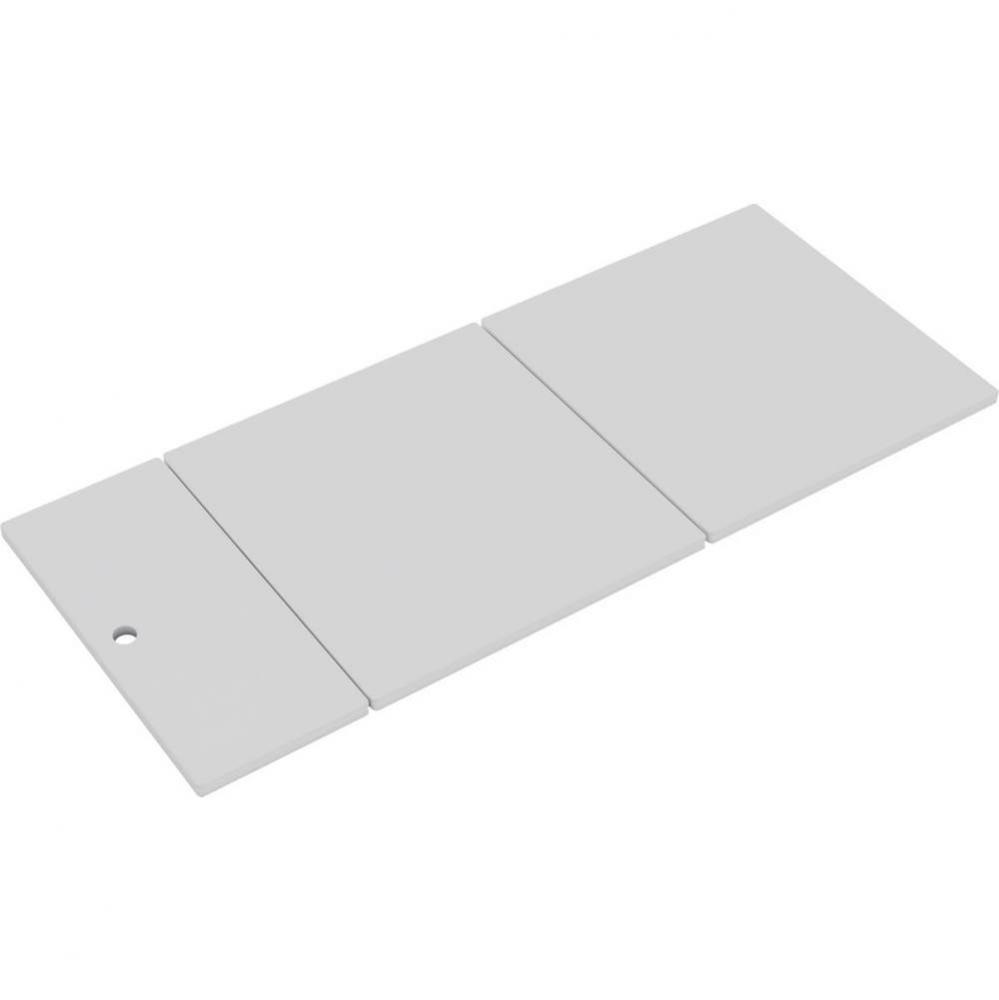 Circuit Chef White Polymer 43-3/4'' x 18-3/4'' x 1/2'' Cutting Board