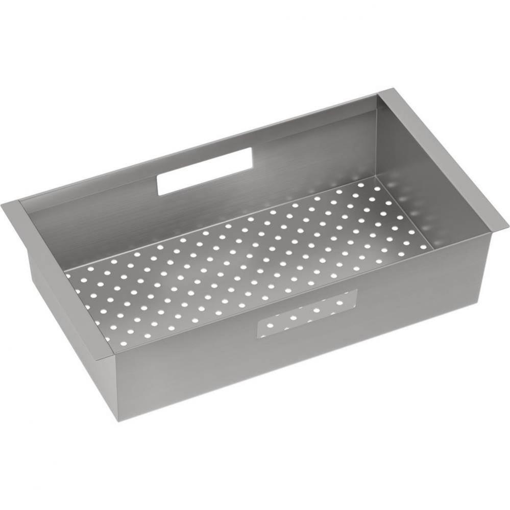 Circuit Chef Stainless Steel 17'' x 9-5/8'' x 4'' Colander
