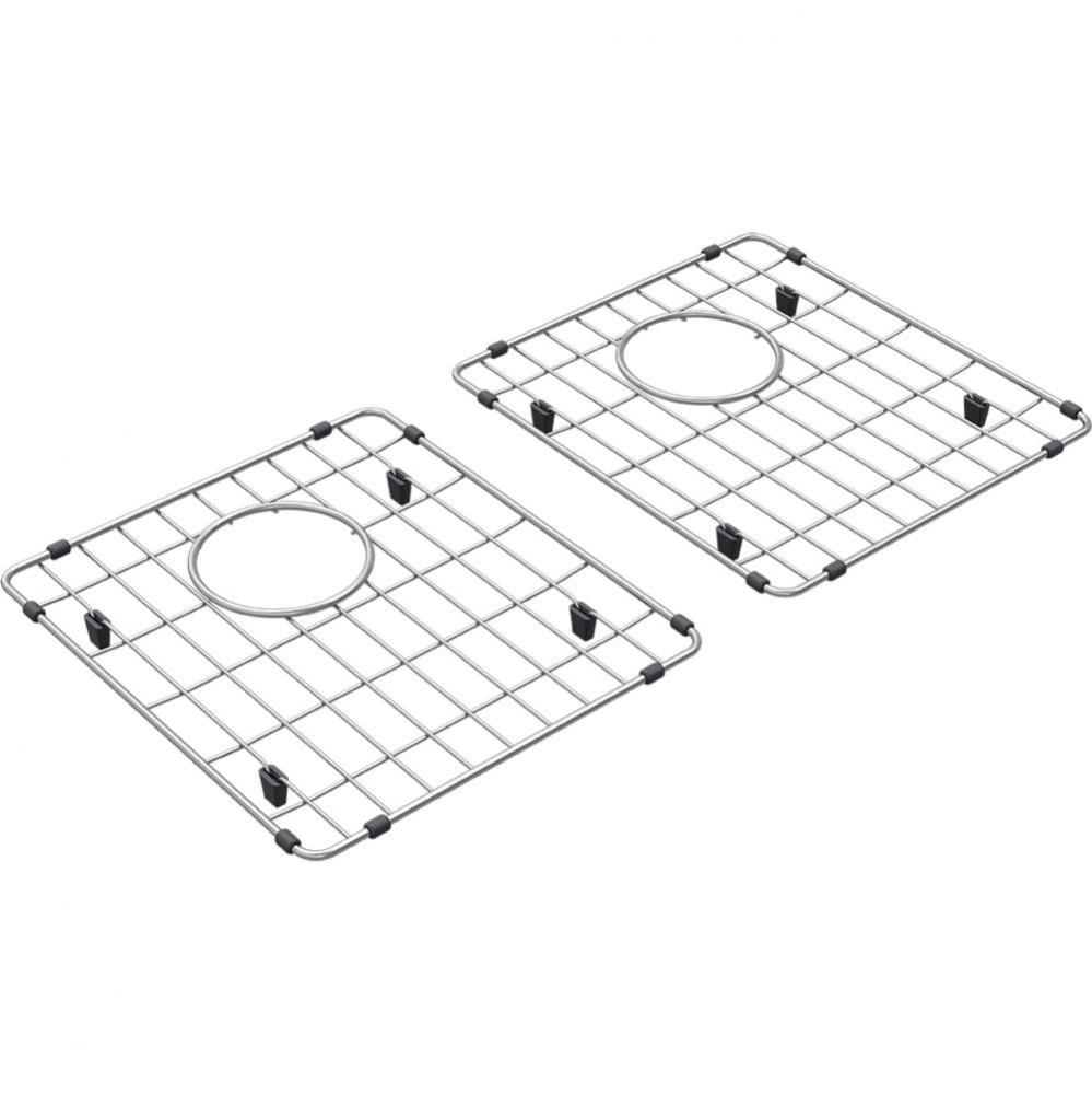 Crosstown Stainless Steel 12-3/4'' x 14-1/4'' x 1-1/4'' Bottom Grid