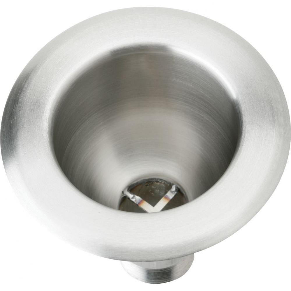 Stainless Steel 6-3/8'' x 6-3/8'' x 4'', Single Bowl Cup Drop-in Sin