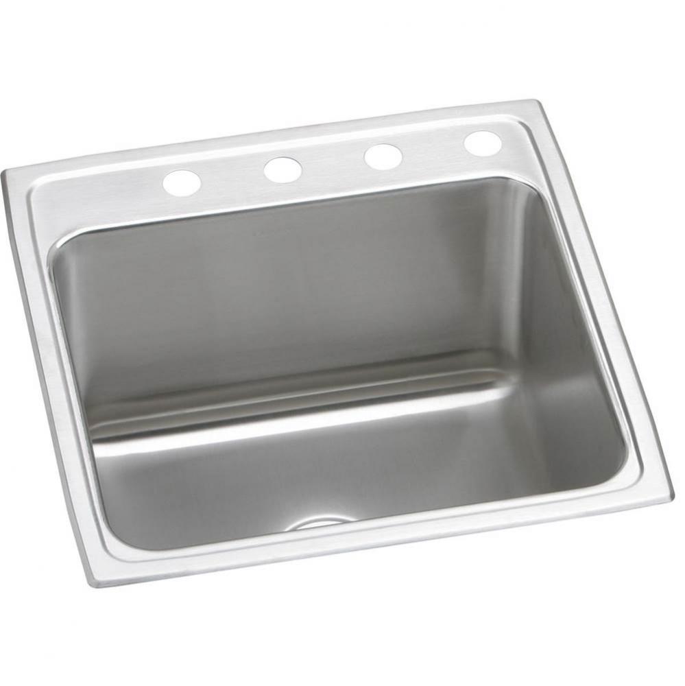 Lustertone Classic Stainless Steel 22'' x 22'' x 12-1/8'', 3-Hole Si