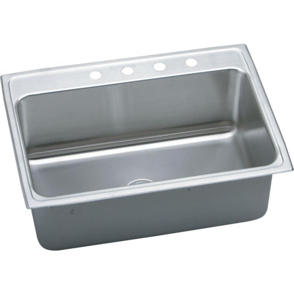Lustertone Classic Stainless Steel 31'' x 22'' x 10-1/8'', 3-Hole Si