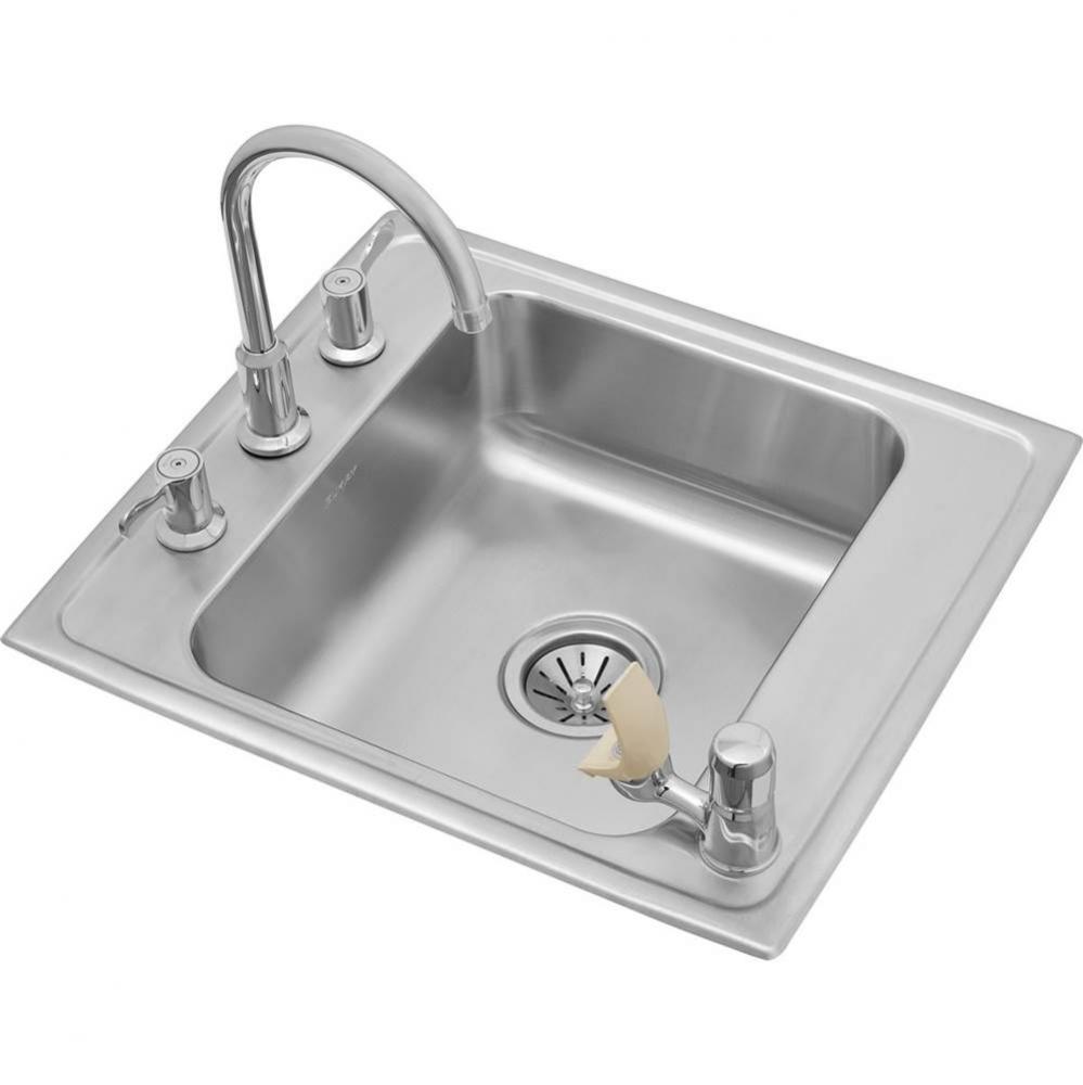 Lustertone Classic Stainless Steel 22'' x 19-1/2'' x 7-1/2'', Single