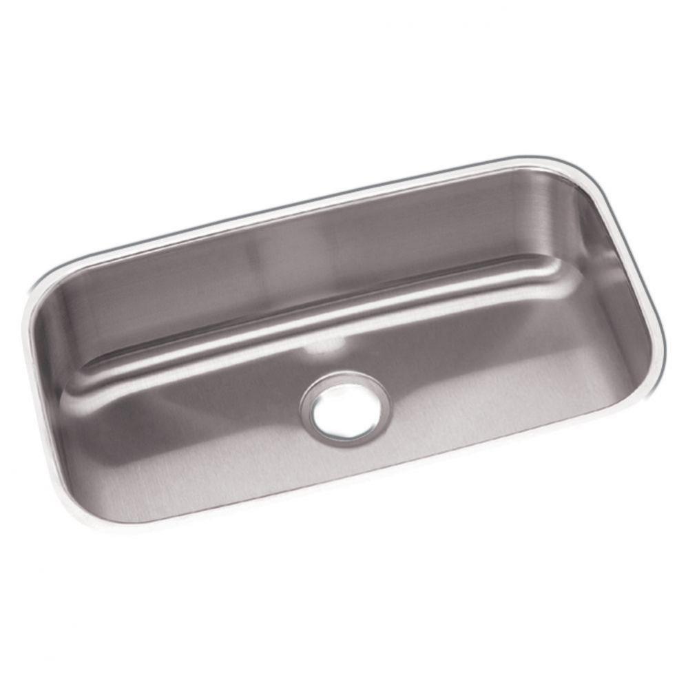 Dayton Stainless Steel 30-1/2'' x 18-1/4'' x 8'', Single Bowl Underm