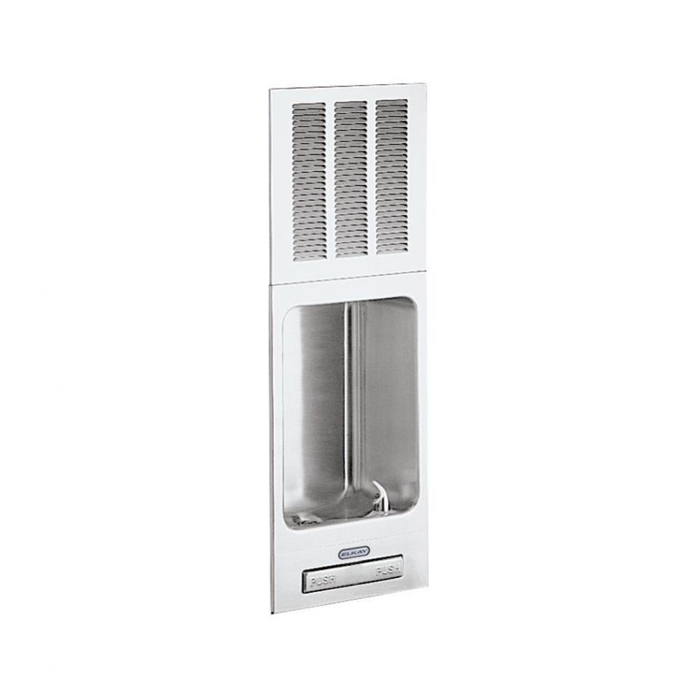 Cooler Wall Mount Full Recessed ADA Non-Filtered Refrigerated, Stainless