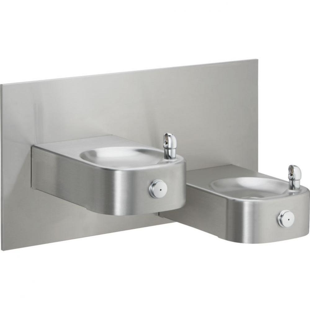 Soft Sides Heavy Duty Bi-Level Fountain Non-Filtered, Non-Refrigerated Freeze Resistant Stainless