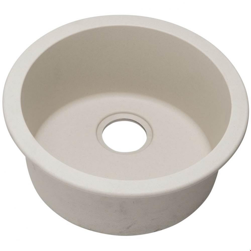 Quartz Classic 18-1/8'' x 18-1/8'' x 7-1/2'', Single Bowl Dual Mount