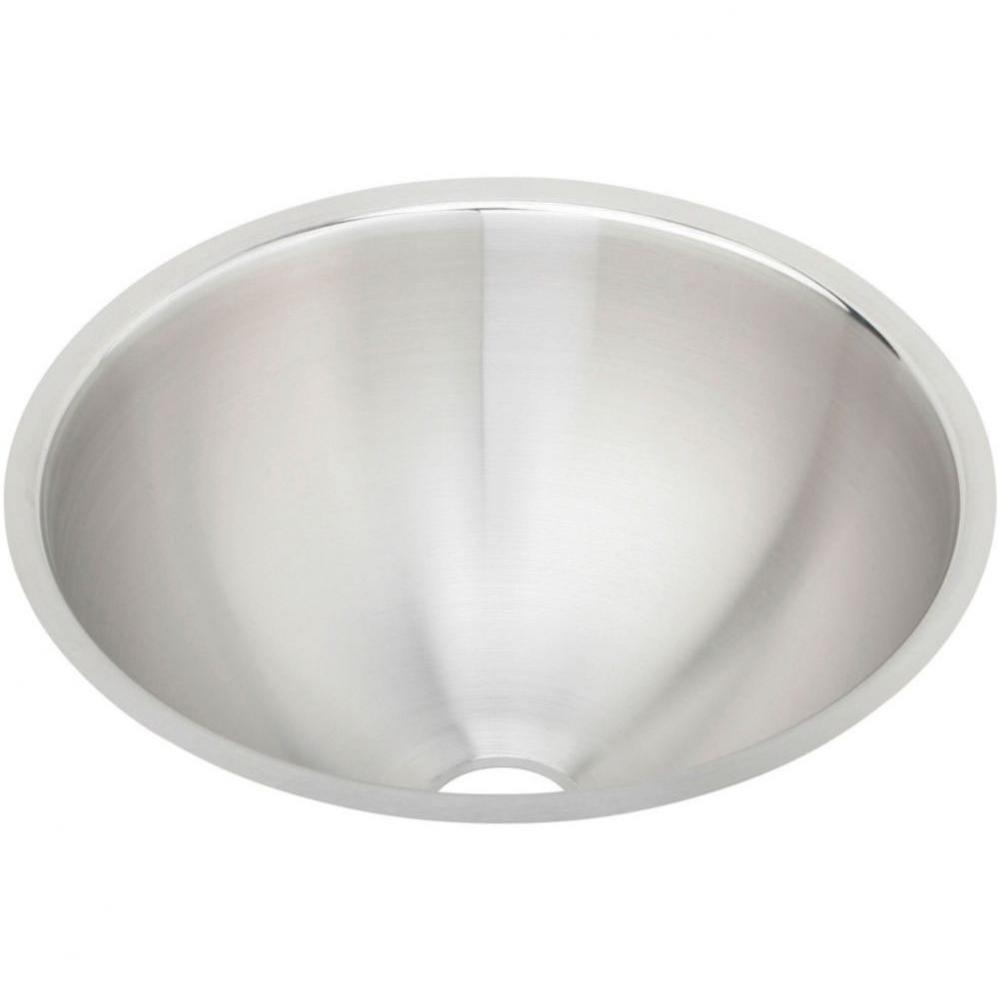 Asana Stainless Steel 14-3/8'' x 14-3/8'' x 6'', Single Bowl Undermo