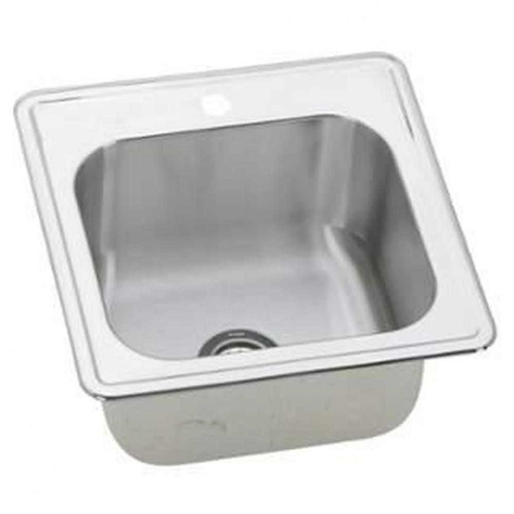 20 Gauge 20'' X 20'' X 10.125'' Single Bowl Sink