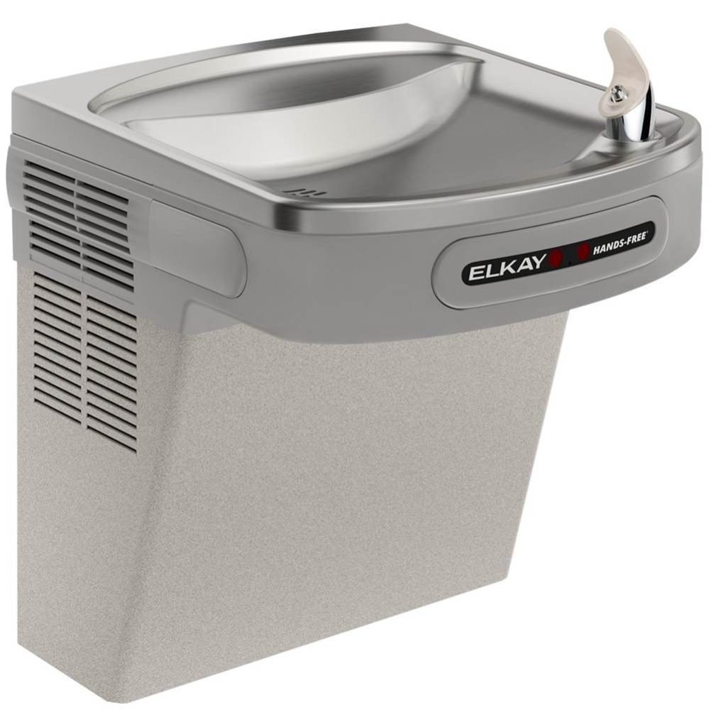 Wall Mount Hands-free Activation ADA Cooler Non-filtered Refrigerated Light Gray Granite