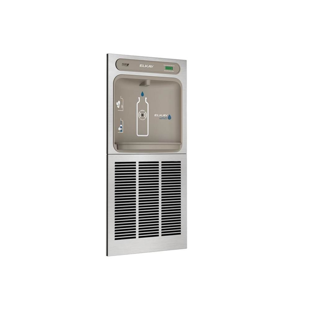 ezH2O In-Wall Bottle Filling Station High Efficiency Non-Filtered Refrigerated Stainless