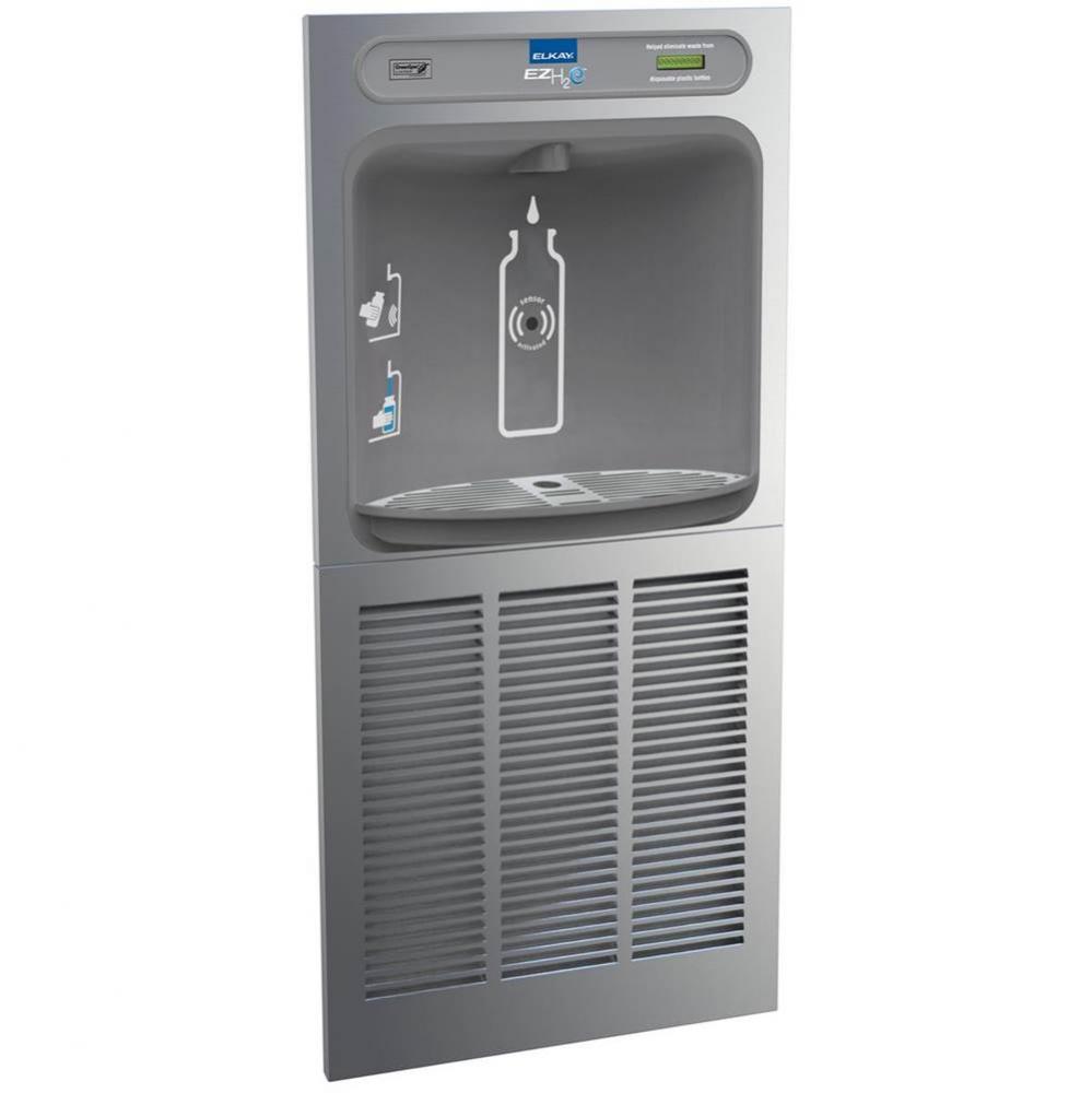 ezH2O In-Wall Bottle Filling Station, High Efficiency Non-Filtered Refrigerated Stainless