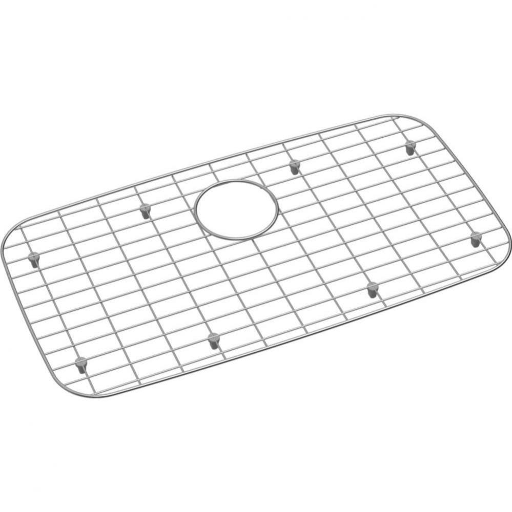 Dayton Stainless Steel 26-1/8'' x 13-15/16'' x 1'' Bottom Grid