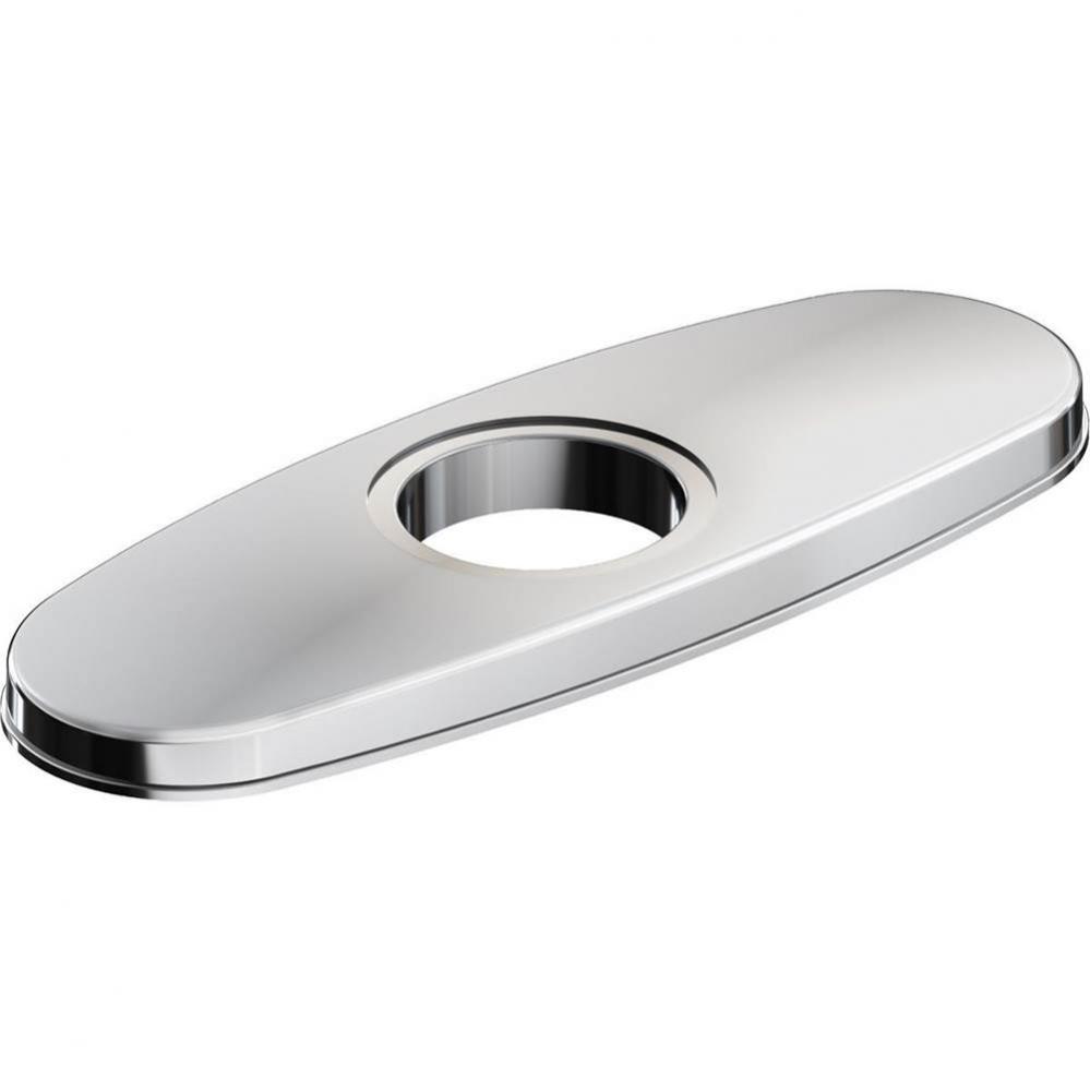 3-Hole Bar Faucet Deck Plate/Escutcheon, Chrome (CR)